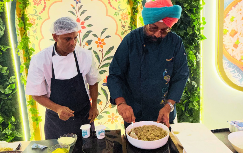 Dahi Chura – das indische Frühstück, das TV-Koch Harpal Singh Sokhi in Paris gekocht hat